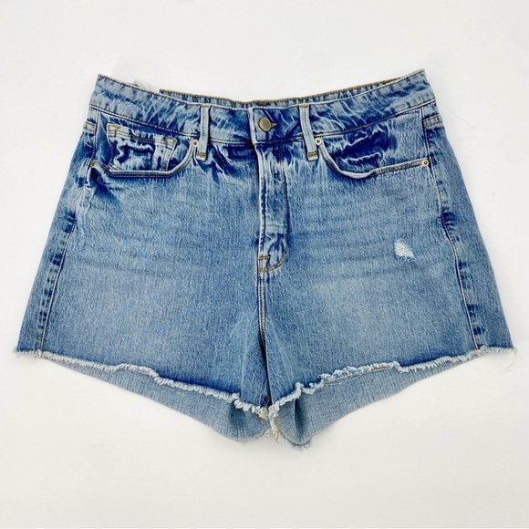 Good American Classic Cut off Shorts size 10 - Picture 3 of 11